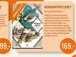 Ark Bokhandel HEKSEHATTATELIERET tilbud