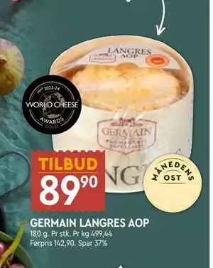 Coop Mega GERMAIN LANGRES AOP tilbud