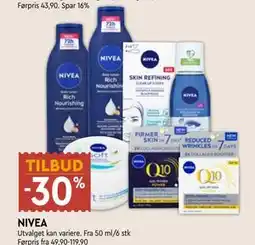 Coop Mega NIVEA tilbud