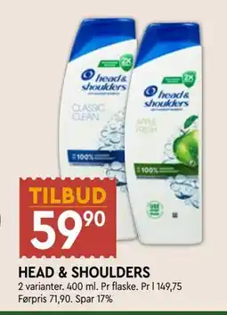 Coop Mega HEAD & SHOULDERS tilbud