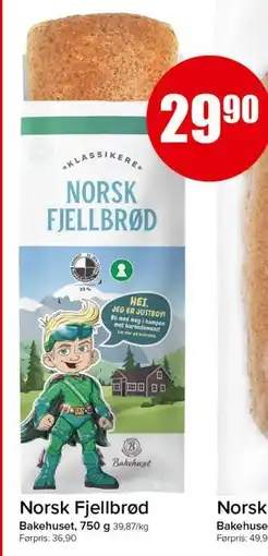 Spar Norsk Fjellbrød tilbud