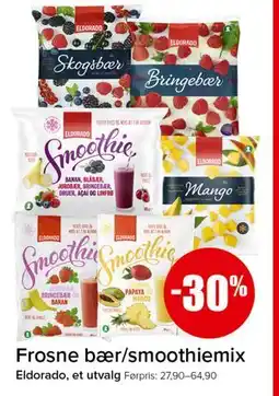 Spar Frosne bær/smoothiemix tilbud
