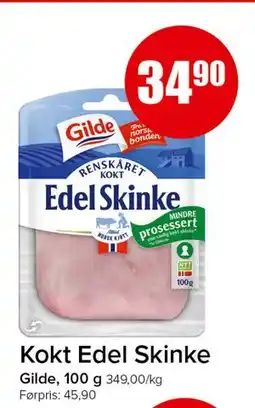 Spar Kokt Edel Skinke tilbud