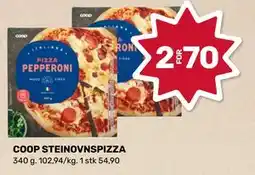 Matkroken COOP STEINOVNSPIZZA tilbud