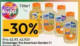 Gigaboks Dressinger fra American Garden 1 l tilbud