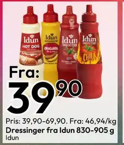 Gigaboks Dressinger fra Idun 830-905 g tilbud