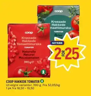 COOP HAKKEDE TOMATER