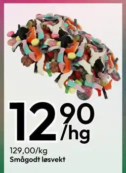 Gigaboks Smågodt løsvekt tilbud