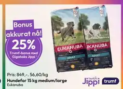 Gigaboks Hundefor 15 kg medium/large tilbud