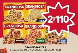 Matkroken GRANDIOSA PIZZA tilbud
