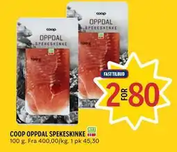 Coop Prix COOP OPPDAL SPEKESKINKE tilbud