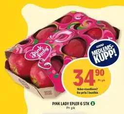 Coop Prix PINK LADY EPLER 6 STK, Medlemspris tilbud