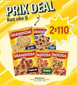 Coop Prix GRANDIOSA PIZZA tilbud