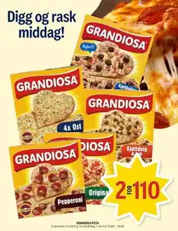 Coop Prix GRANDIOSA PIZZA tilbud
