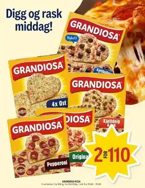 GRANDIOSA PIZZA