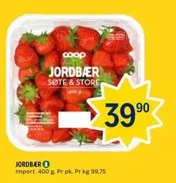 Coop Prix JORDBÆR tilbud