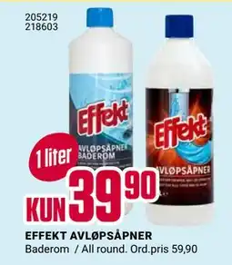 Europris EFFEKT AVLØPSÅPNER tilbud