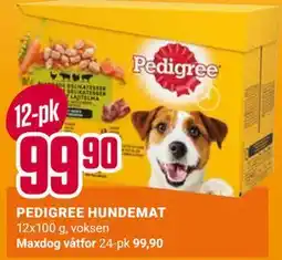 Europris PEDIGREE HUNDEMAT tilbud