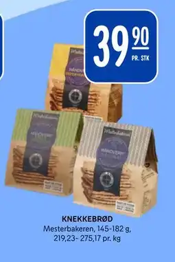 Rema 1000 KNEKKEBRØD tilbud