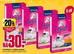Europris VITAKRAFT LIQUID SNACK tilbud
