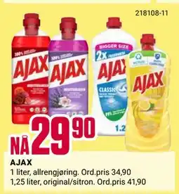 Europris AJAX tilbud