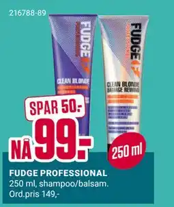 Europris FUDGE PROFESSIONAL tilbud