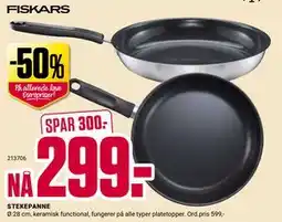 Europris STEKEPANNE tilbud