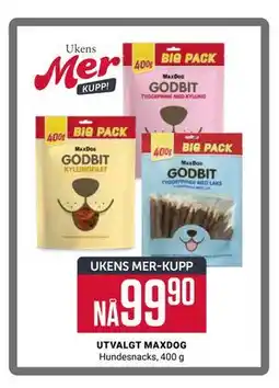 Europris UTVALGT MAXDOG, App-pris tilbud