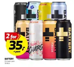 Bunnpris BATTERY tilbud