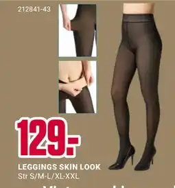 Europris LEGGINGS SKIN LOOK tilbud