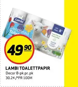 Bunnpris LAMBI TOALETTPAPIR tilbud