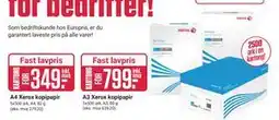 Europris A4 Xerox kopipapir tilbud