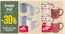 Europris Utvalgte krus! tilbud
