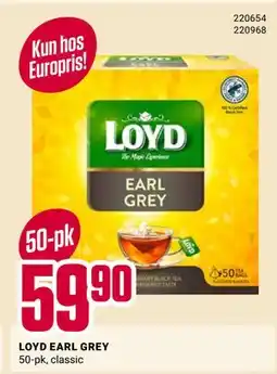 Europris LOYD EARL GREY tilbud