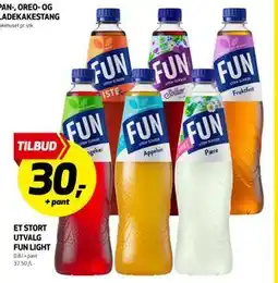 Bunnpris ET STORT UTVALG FUN LIGHT tilbud
