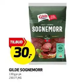 Bunnpris GILDE SOGNEMORR tilbud