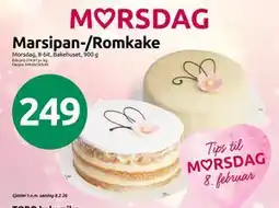 Joker Marsipan-/Romkake tilbud