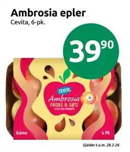 Joker Ambrosia epler tilbud