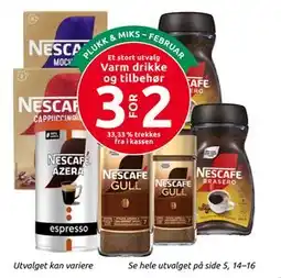 Joker Varm drikke og tilbehør tilbud