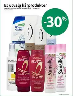 Joker Et utvalg hårprodukter tilbud