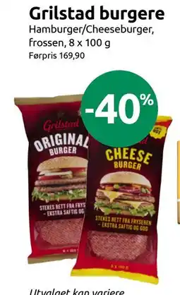 Joker Grilstad burgere tilbud
