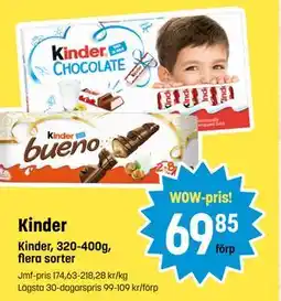 Eurocash Kinder tilbud