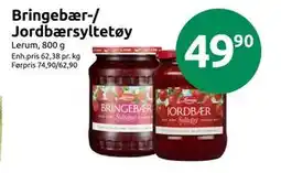 Joker Bringebær-/ Jordbærsyltetøy tilbud