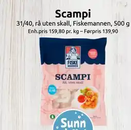 Joker Scampi tilbud