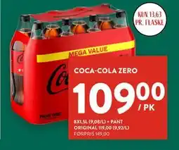 Jacobs COCA-COLA ZERO tilbud
