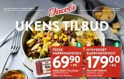 Jacobs FERSK KARBONADEDEIG tilbud