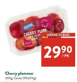 Jacobs Cherry plommer tilbud
