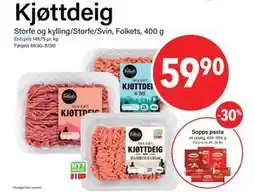 Nærbutikken Kjøttdeig tilbud