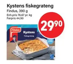Nærbutikken Kystens fiskegrateng tilbud