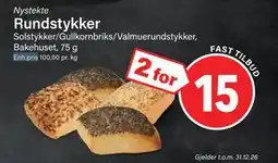 Nærbutikken Rundstykker tilbud